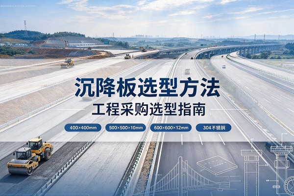 建始沉降板选择方法