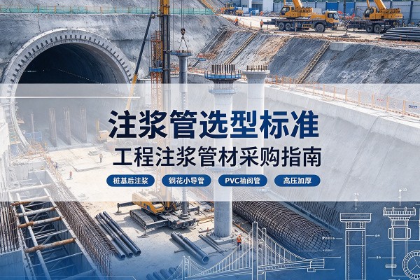建始注浆管选型标准