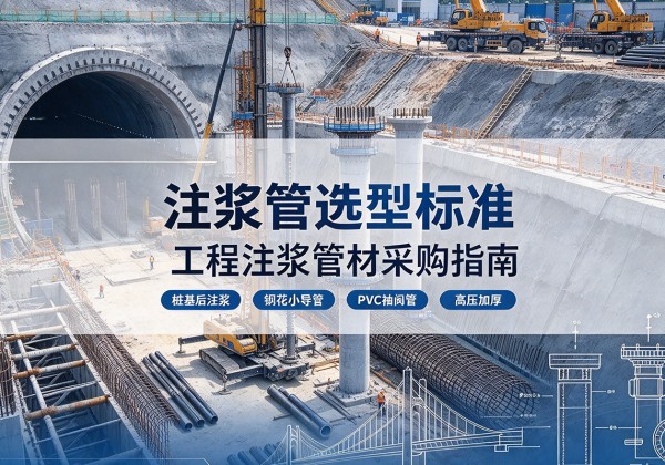 建始注浆管选型标准